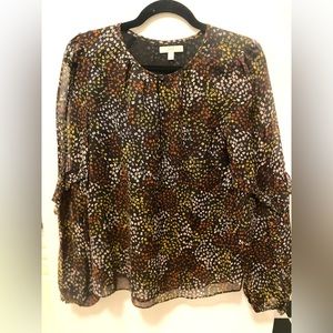 Joie silk chiffon blouse